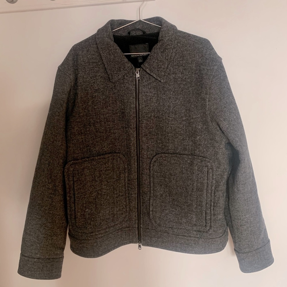 Banana Republic wool short jacket- Large